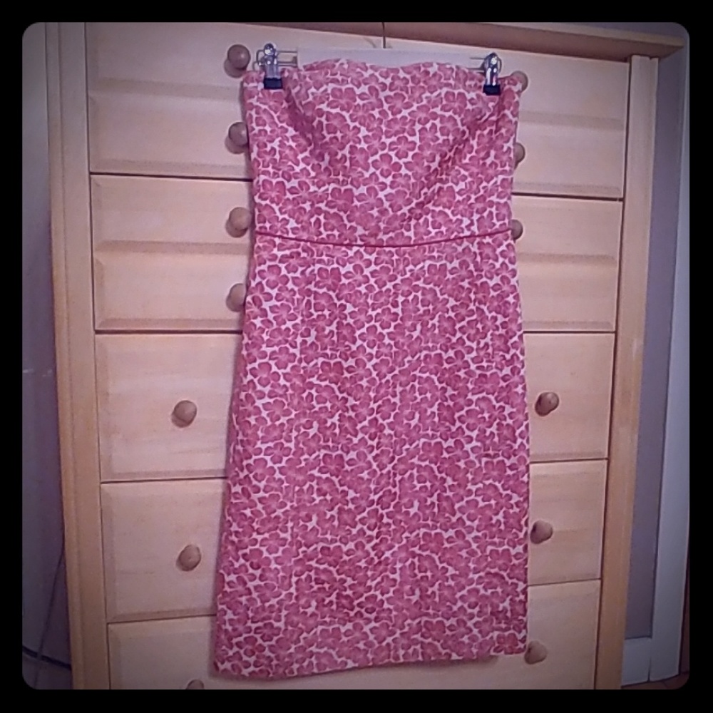 Ann Taylor Loft strapless dress